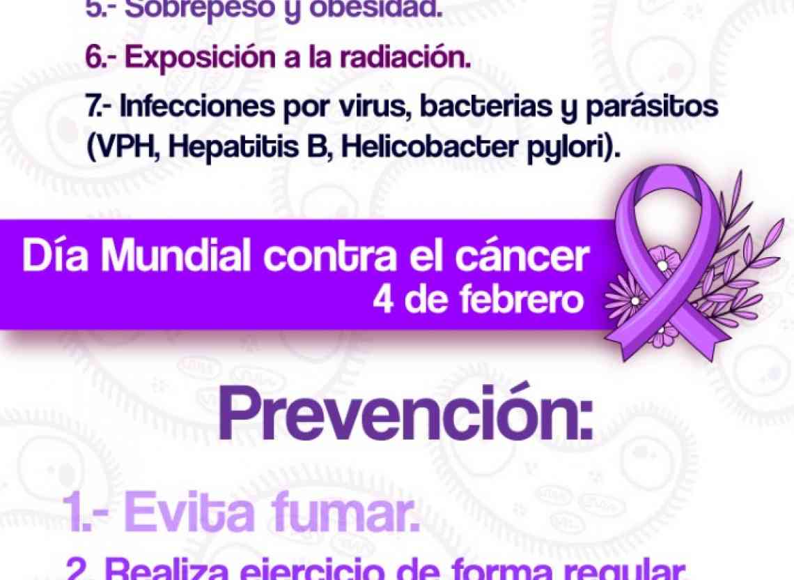 Día internacional contra el cáncer