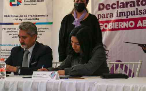 Firma de Declaratoria Conjunta - Cuautitlán Izcalli 2022